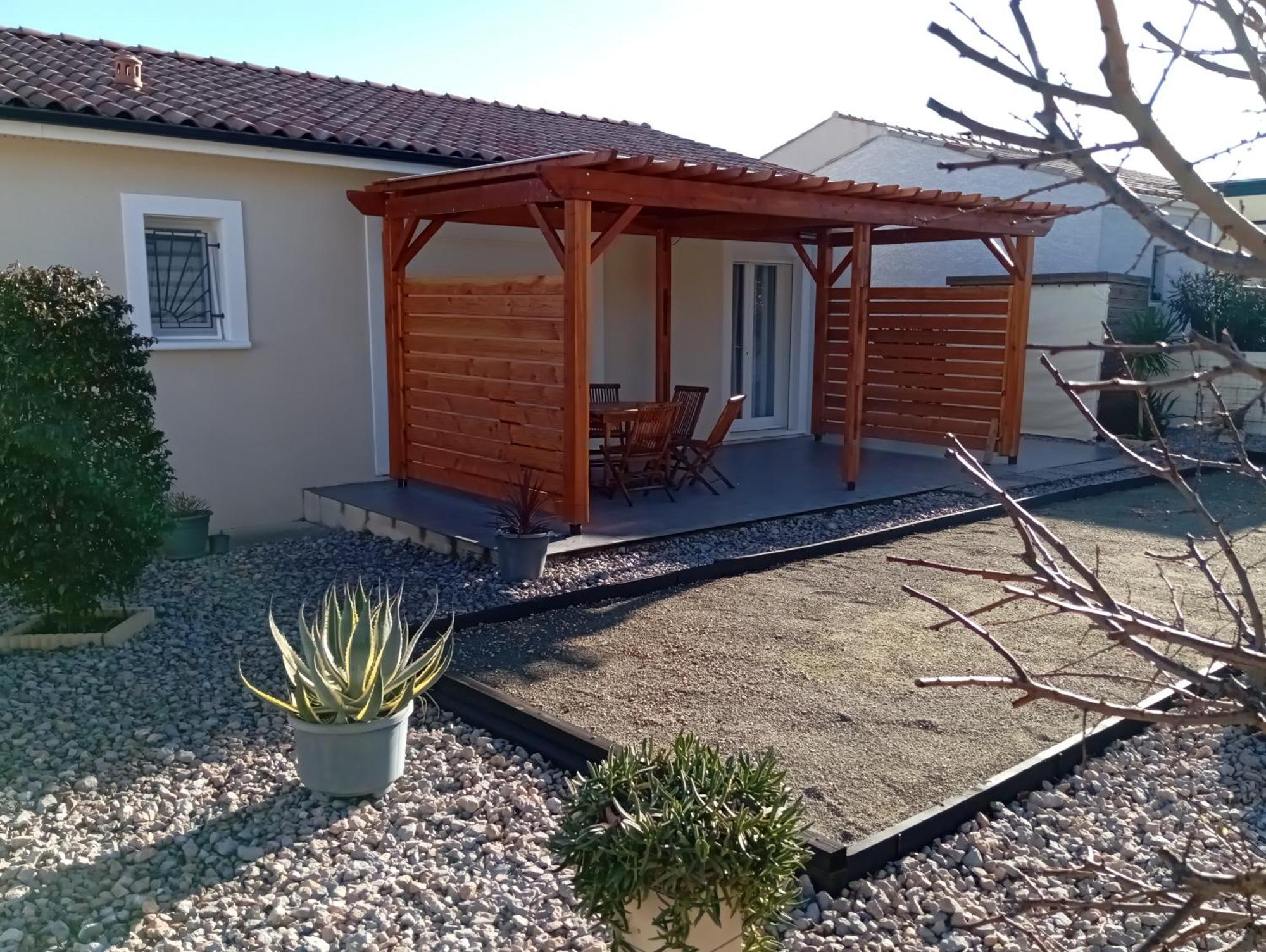 Almendra34480 Bed & Breakfast Magalas Luaran gambar
